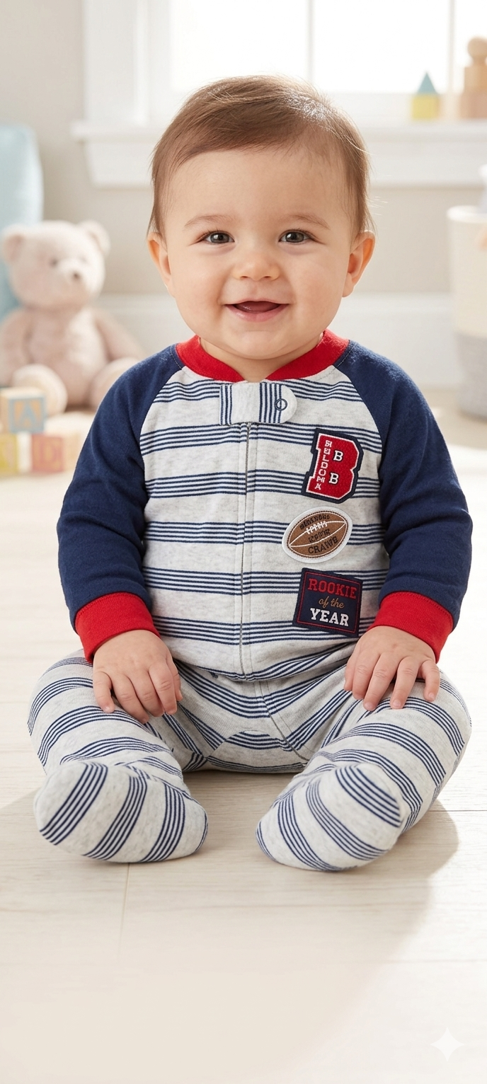 Daddy Little Champ Baby Full Jumpsuits